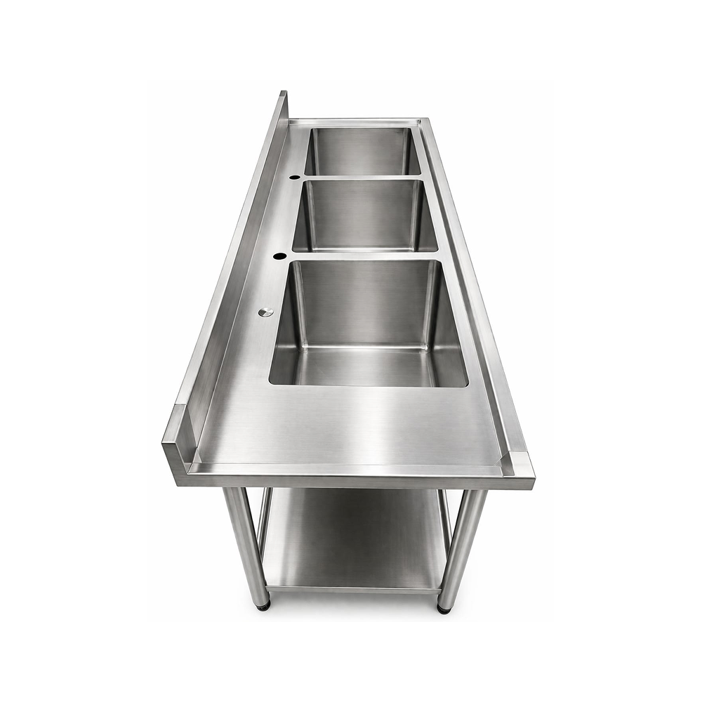 triple bowl sink triple bowl sink