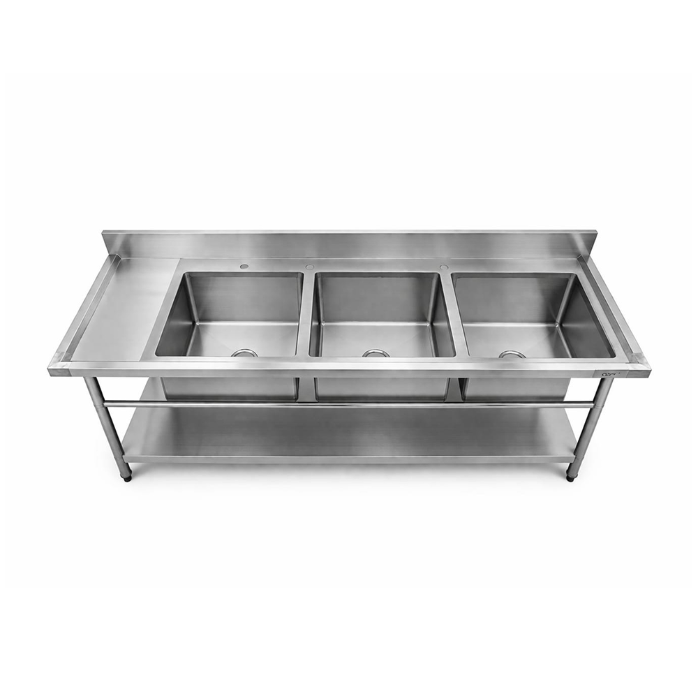 triple bowl sink triple bowl sink